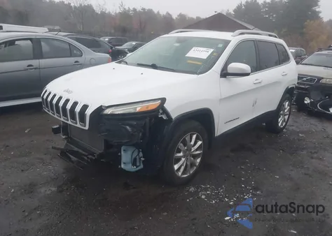 2016 Jeep Cherokee Limited z USA, uszkodzony, nr VIN 1C4PJMDB9GW357098